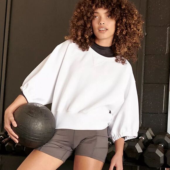 Free People Movement Lead The Pack Layer Up Sweatshirt - Picture 1 of 12